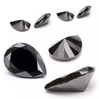 Black Pear Shaped Diamond-4